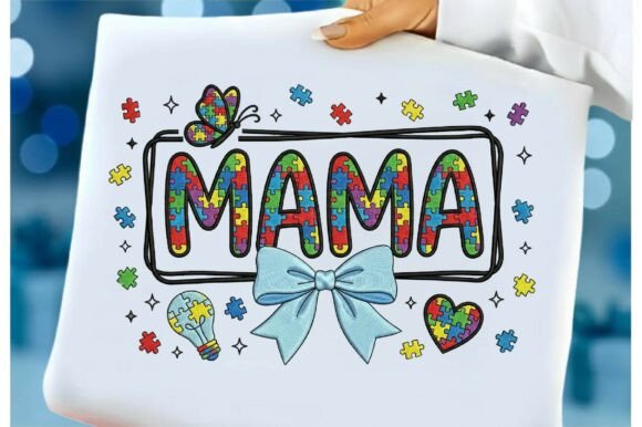 Autism Mama Awareness Embroidery Design Review