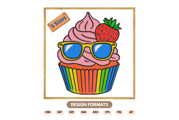 Cool Cupcake Embroidery Design Review