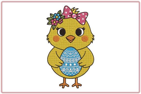 Cute Spring Chick Embroidery Design Review