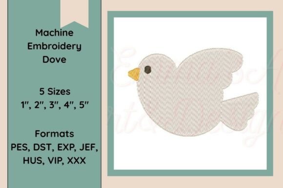 Elegant Dove Machine Embroidery Design Review