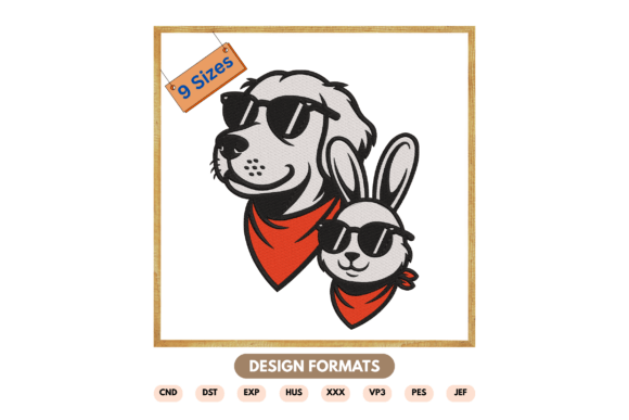 Funny Animal Duo Machine Embroidery File Review