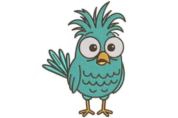 Funny Blue Bird Embroidery Review