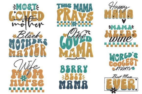 Funny Mom Quotes Embroidery Bundle Review