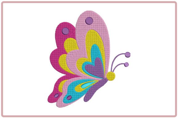 Heart Wings Butterfly Embroidery Design Review