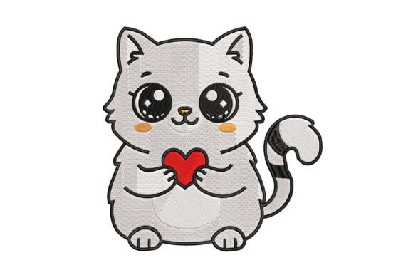 Kawaii Cat Embroidery Design Review