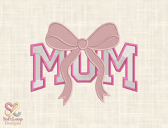 Mom Bow Embroidery Design Review