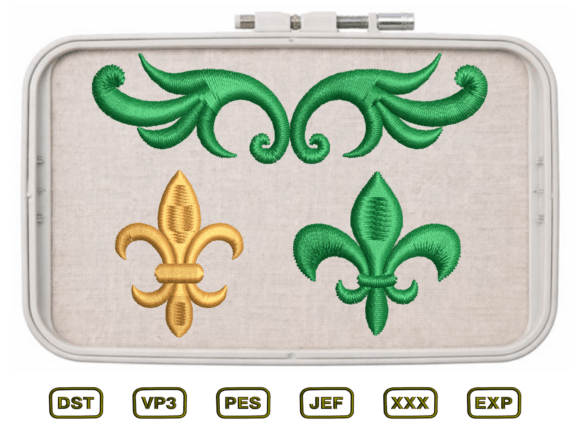 Ottoman Fleur De Lis Border Embroidery Set Review