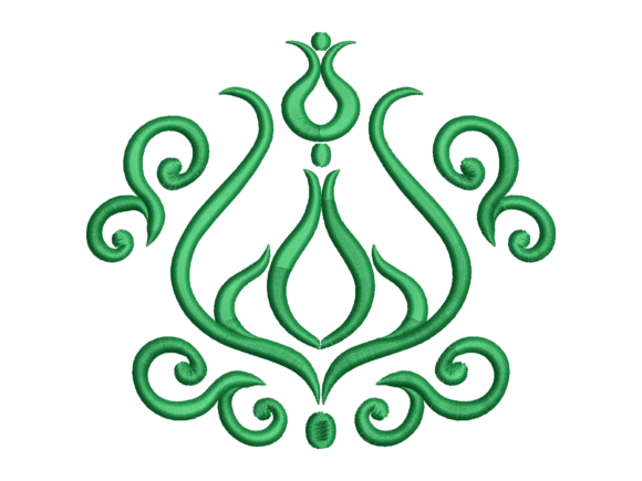 Ottoman Green Tulip Embroidery Review for Handmade Gifts