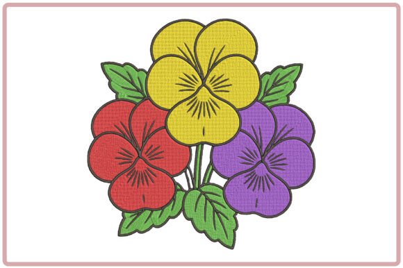 Pansy Flowers Embroidery Design: A Designer's Reality Check