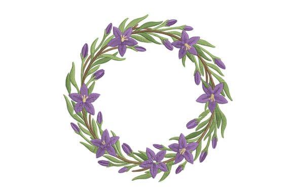 Periwinkle Flower Embroidery Design Review