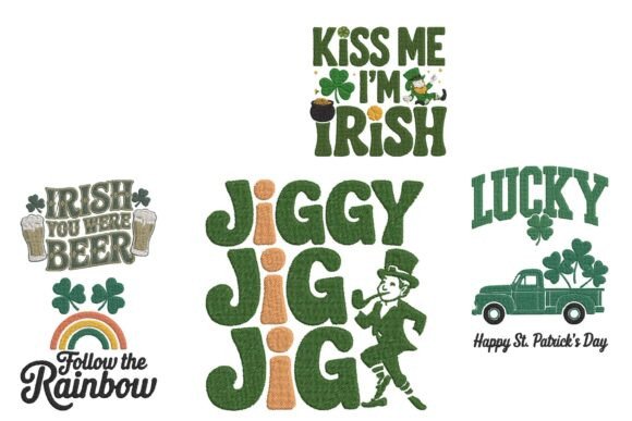 St Patricks Day Lucky Embroidery Bundle Review