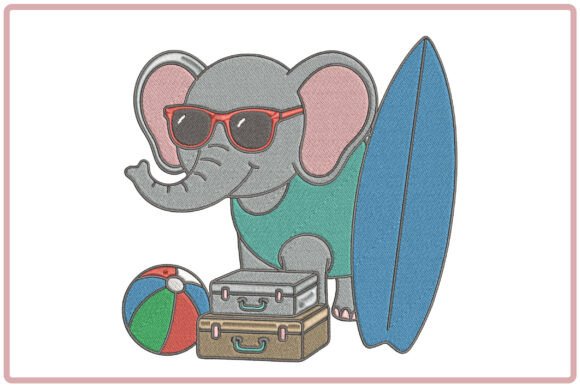 Summer Elephant Embroidery Design Review