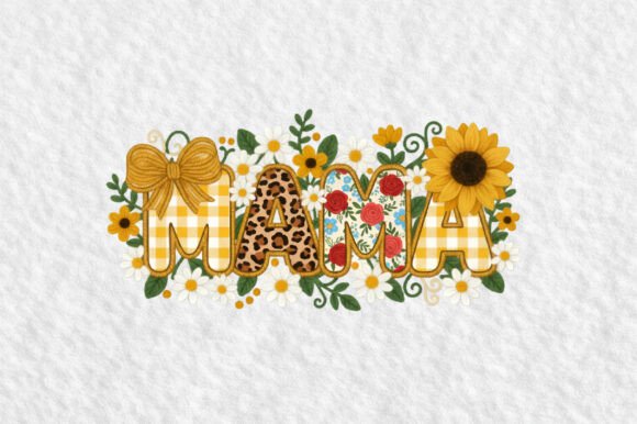 Sunflower Leopard Mama Embroidery PNG Review